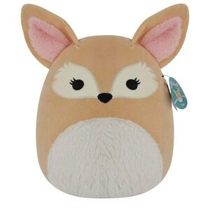 Squishmallows Tan and White Fox “ Pace “ Plush
